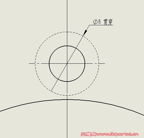 0工程图标注不了反面沉孔