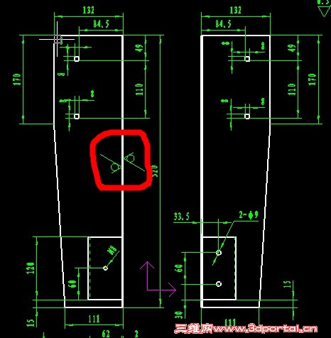 ͼ�к�ɫ����Ȧ�в���