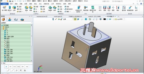 ������άCAD����3D���ٽ�ģ�������