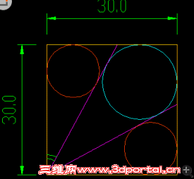 ��СԲ����͵��ڴ�Բ���