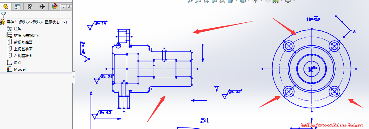 CAD����SolidWorks�����ͼʱ�������⣬��������ǽ��