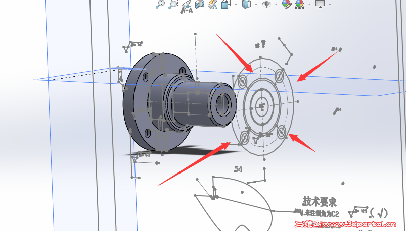 CAD����SolidWorks�����ͼʱ�������⣬��������ǽ��