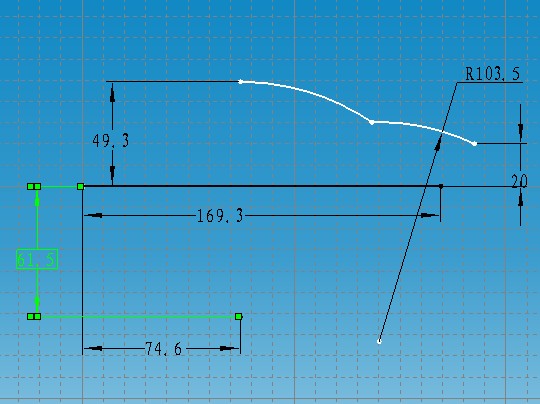 �����������ɾ��Բ��R�ߴ磬Ȼ����ȥ��עԲ��λ�óߴ磬��������±�עԲ��R�ߴ硣