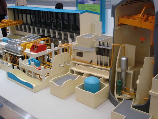 1000MW�˵�վ�ڲ��ṹʾ��֮һͼ