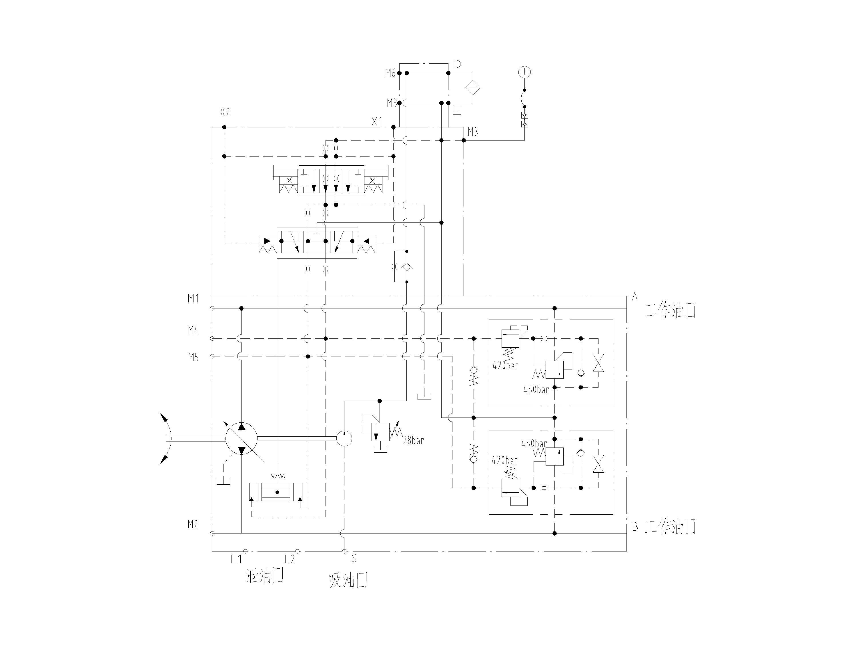 sauer 90R��ʽ��ԭ��ͼ