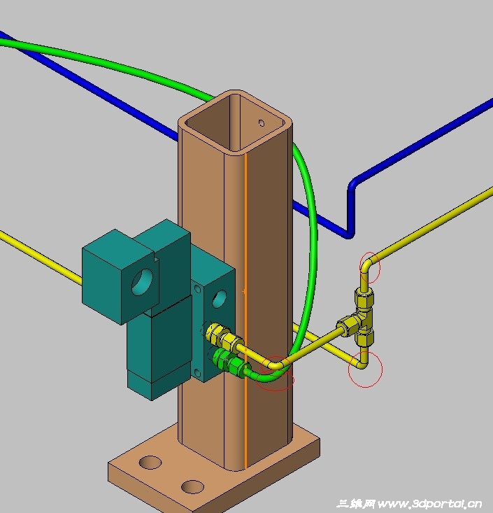 ͼΪ��Ͳ�����Կ����������ĺ��������ߵ���··�����������䴦û����ͷ�Ĵ��ڡ�