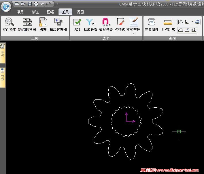 ��һ��ͼ����CAXA����ͼ�����ĳ��ֶ�άͼ