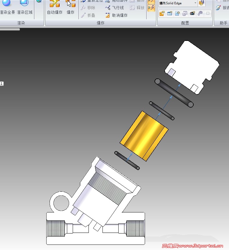 Solid EdgeST3����װ�䱬ը��ͼ��������ͼ1.jpg