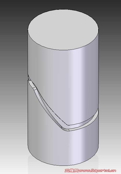 Solid Edge ST3����ֱ���Ƹ�Բ��͹��.jpg